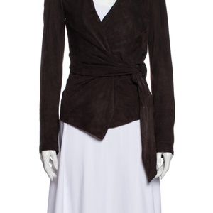 - Urban Zen/Donna Karan Suede Jacket